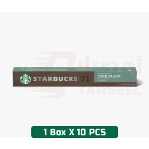 Nespresso Starbucks Pike Place Roast Coffee 10 Capsules