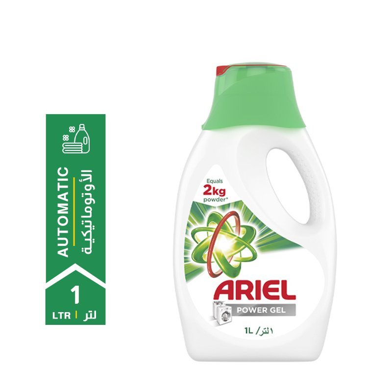 Ariel-Automatic-Power-Gel-Original-Scent-1-LTR-1.jpg Ariel Automatic Power Gel Original Scent – 1Ltr - Image 1