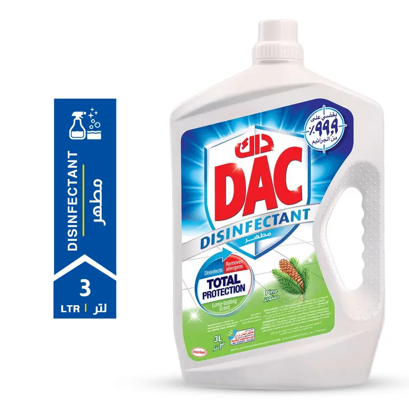 Dac-Disinfectant-Total-Protection-Pine-3-LTR.webp Dac Disinfectant Total Protection Pine 3 LTR - Image 1