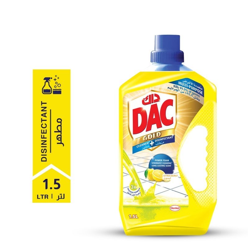 Dac-Gold-Disinfectant-Citrus-Burst-1.5-LTR-1-1.jpg Dac Gold Disinfectant Citrus Burst 1.5 LTR - Image 1