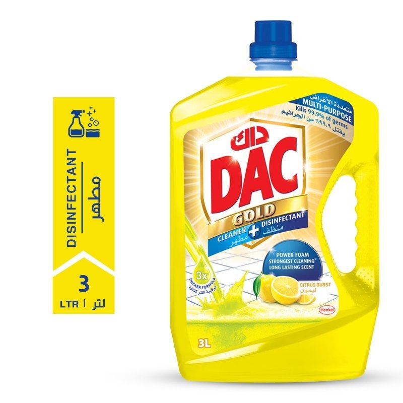 Dac-Gold-Disinfectant-Citrus-Burst-3-LTR-1-1.jpg Dac Gold Disinfectant Citrus Burst 3 LTR - Image 1