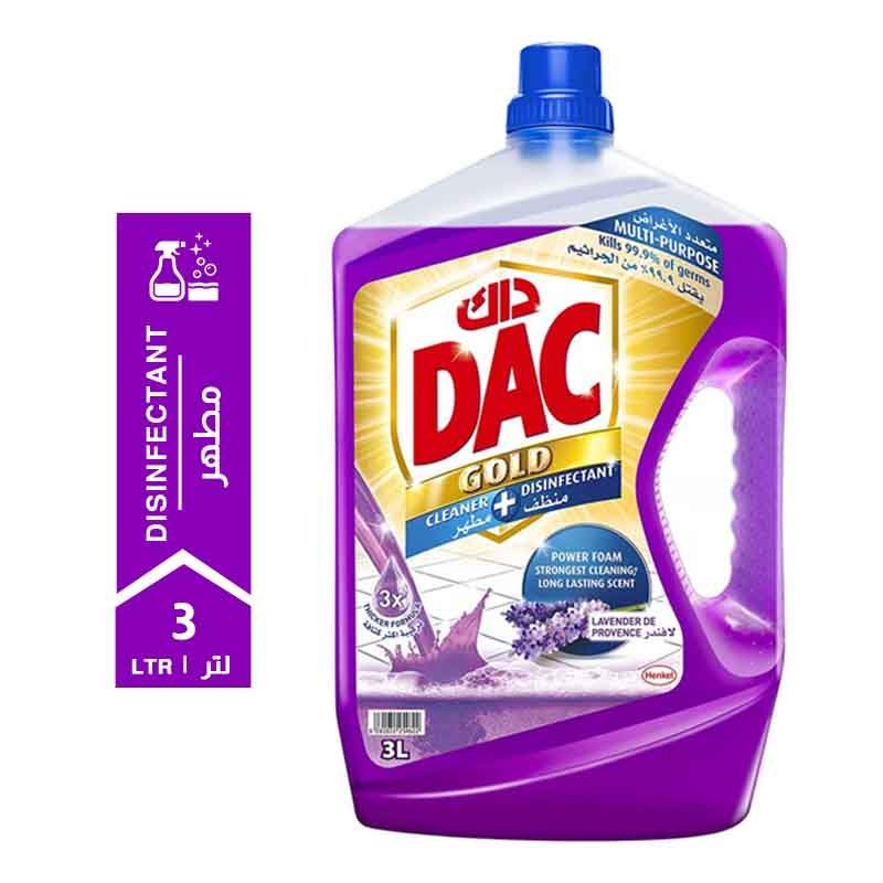 Dac-Gold-Disinfectant-Lavender-Provence-3-LTR-1-1-2.jpg Dac Gold Disinfectant Lavender Provence 3 LTR - Image 1