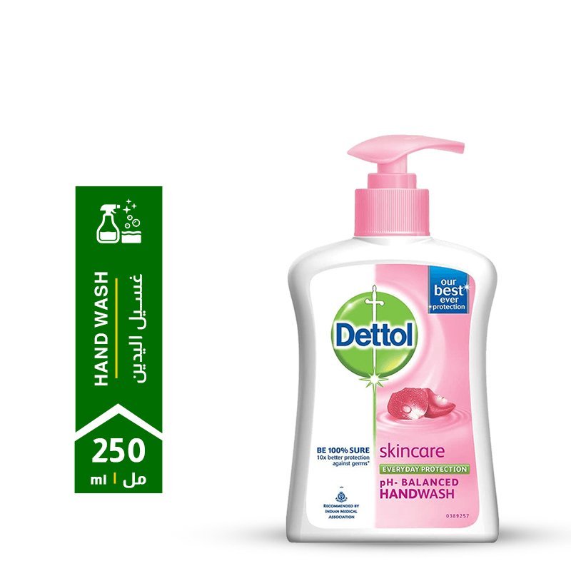 Dettol-Hand-Wash-Skin-Care-250ml-1.jpg Dettol Hand Wash Skin Care - 250ml - Image 1