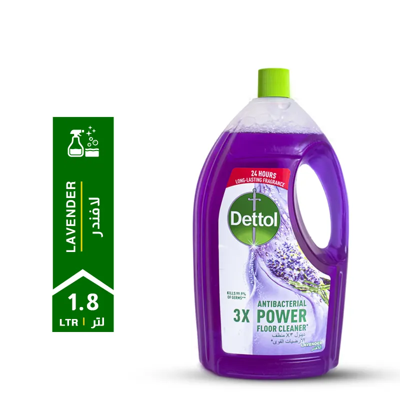 Dettol-Lavender-Antibacterial-Power-Floor-Cleaner-1.8-LTR-1.webp Dettol Lavender Antibacterial Power Floor Cleaner 1.8 LTR - Image 1