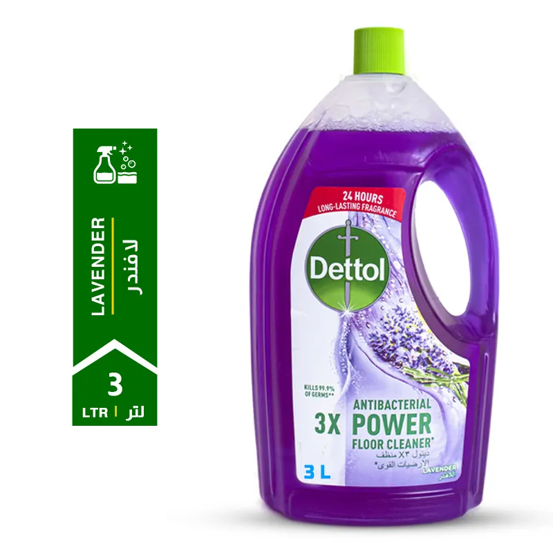 Dettol-Lavender-Antibacterial-Power-Floor-Cleanerr-3-LTR-1.webp Dettol Lavender Antibacterial Power Floor Cleaner 3 LTR - Image 1