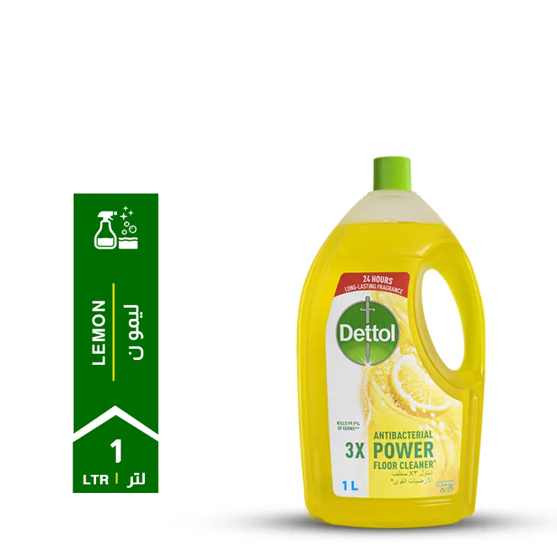 Dettol-Multi-Surface-Cleaner-Lemon-1-LTR.webp Dettol Lemon Antibacterial Power Floor Cleaner 1 LTR - Image 1