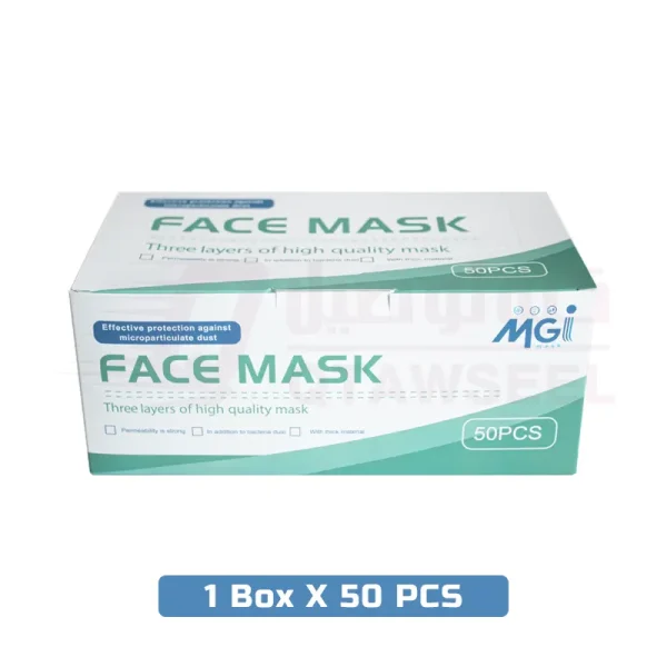 Disposable Face Mask (Black) - 1 Box X 50 PCS