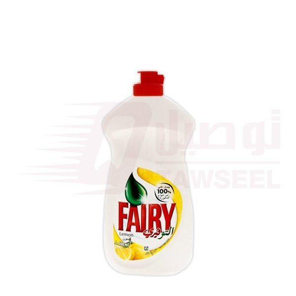 Fairy-Dishwashing-Liquid-Lemon-500ml-1-1.jpg Fairy Dishwashing Liquid Lemon 500ml - Image 1