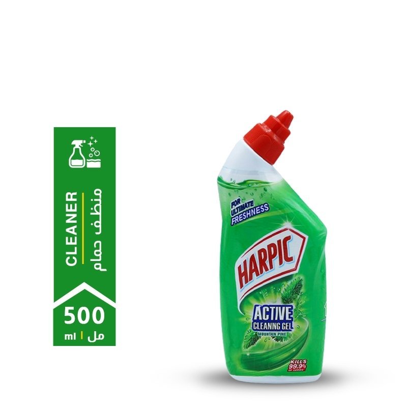 Harpic-Active-Fresh-Pine-500ml-1-1.jpg Harpic Active Fresh Pine 500ml - Image 1