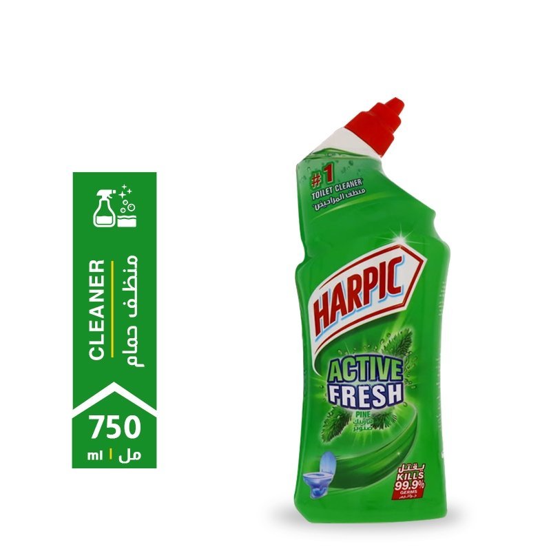 Harpic-Active-Fresh-Pine-750ml-1-2.jpg Harpic Active Fresh Pine 750ml - Image 1