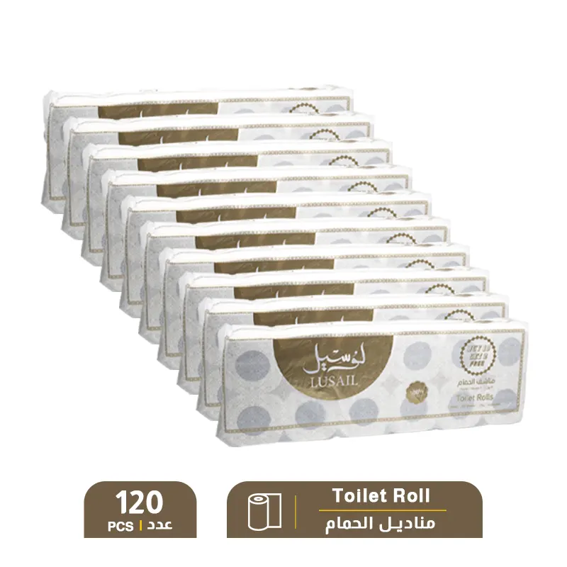 Lusail-Toilet-Roll-–-1-Pack-X-120-PCS.webp Lusail Toilet Roll – 1 Pack X 120 PCS - Image 1