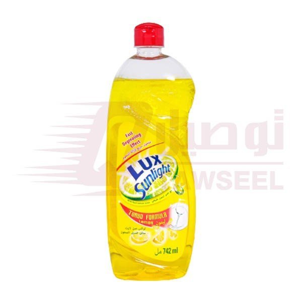 Lux-Sunlight-Dishwash-Lemon-742ml-1-1.jpg Lux - Sunlight Dishwash Lemon - 742ml - Image 1