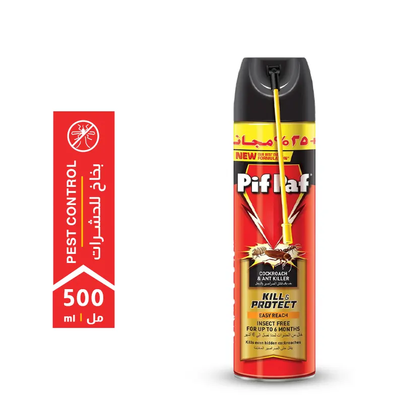 Pif-Paf-Cockroach-Ant-Killer-Spray-500ml.webp Pif Paf Cockroach & Ant Killer Spray 500ml - Image 1