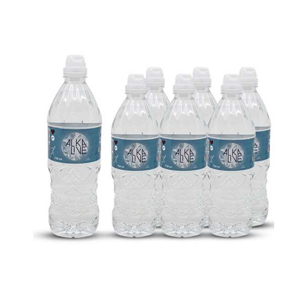 Alkalive Water 750ml (Sport Bottle) - 1 Shrink X 6 PCS