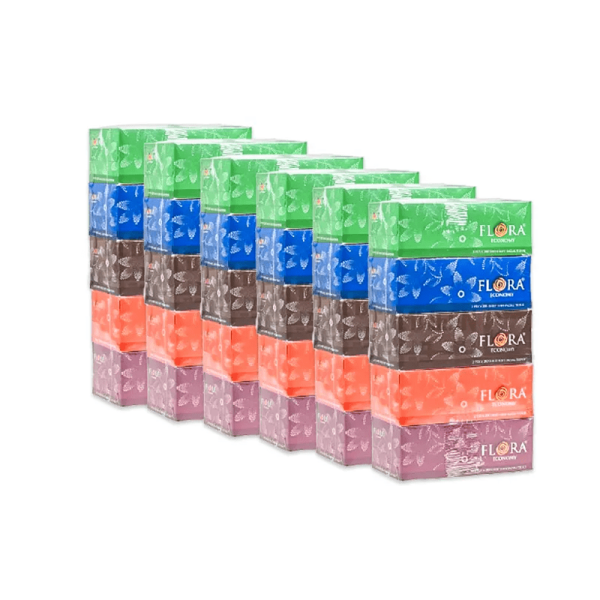 Flora Economic Facial Tissues 1 Box X 30 PCS
