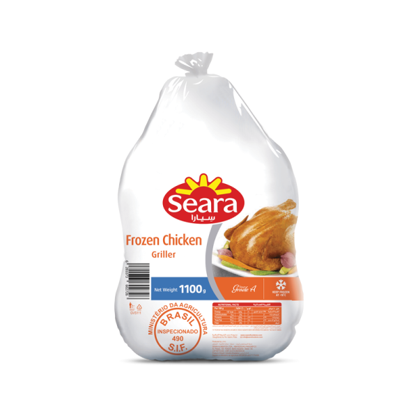 Seara Frozen Whole Chicken 1100g – 1 Box X 10 PCS